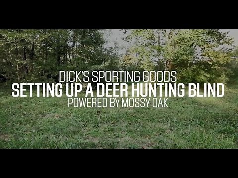How to Set Up a Deer Hunting Blind | Pro Tips by DICK'S
