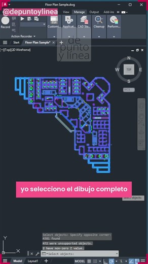 Novedades AutoCAD 2027 | Geometry Cleanup (Limpieza de geometría) | #autocad
