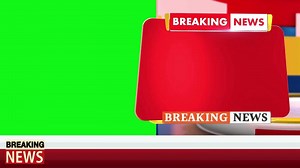 Download news background green screen intro 4K Background for free