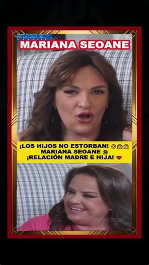 ¡EN ENTREVISTA, MARIANA SEOANE DESTACA QUE LOS HIJOS NO SON UN ESTORBO PARA LOS PADRES! 🥰 #marianaseoane #entrevista #celebridadesmexicanas #viral #fyp