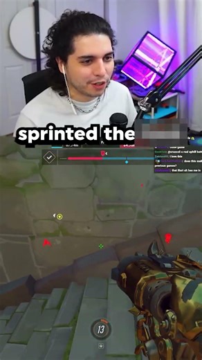 Bro ran WITH NANO 💀 #overwatch #roadhog #cyx