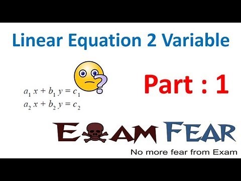 Maths Pair of Linear Equation in two variable part 1 (Introduction) CBSE class 10 Mathematics X