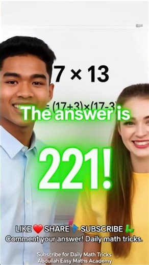 Only Geniuses Can Solve This Math Puzzle in 6 Seconds! 🧠