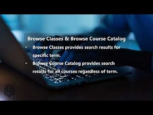 Banner Self Service - Search Class Offerings
