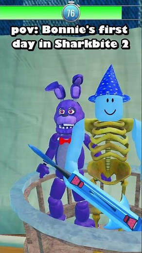pov: Bonnie's first day in SharkBite 2 #roblox #sharkbite2 #fnaf #fnafmovie #memes #robloxmemes