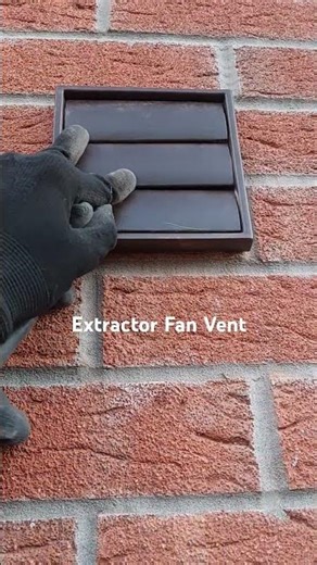 Extractor Fan Vent exterior #DIY #shorts #electrician