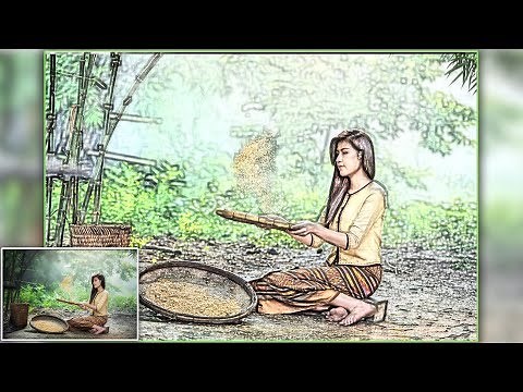 How to Make Colorful Pencil Sketch Effects in Photoshop