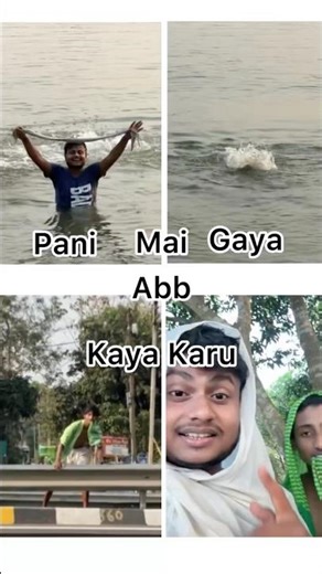 Underwater swimming making fun videos on minivlog￼