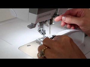 BERNINA L 850 Serger 32 How to Change Feet