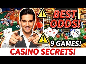 Ex Casino Dealers REVEAL: 9 Games With the BEST Odds (Casinos Hope You Never Learn These)
