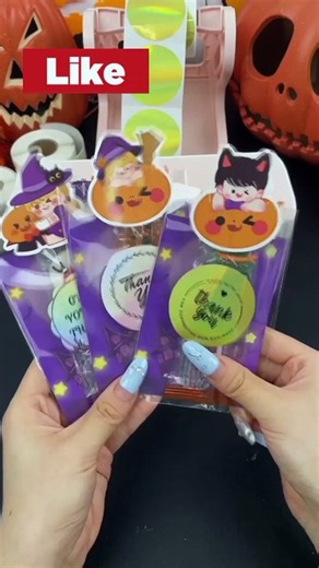 Portable sticker printer at home.