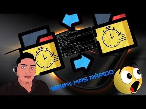 COPIAR MOVER Y PEGAR ARCHIVOS PESADOS 1000% MAS RAPIDO (ROBOCOPY)