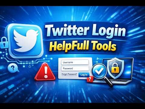 Twitter Login HelpFull Tools