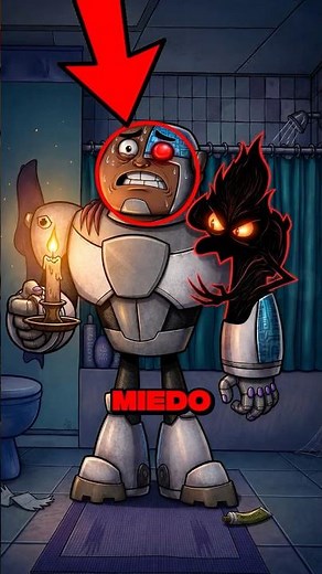 ¿Cuál es el verdadero miedo de Cyborg? 😨