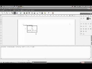 Insertando fórmulas matemáticas con libreoffice.org