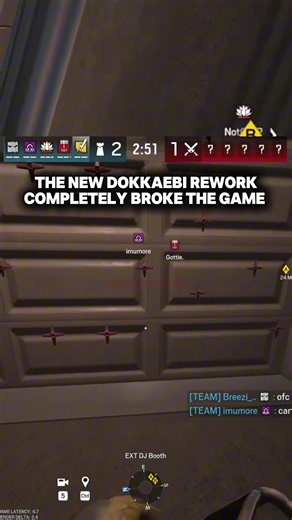 The Dokkaebi rework completely broken the game #rainbowsix #rainbowsixsiege #gameplay #siegex #siege