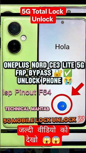 OnePlus Nord Ce3 Lite 5g Frp Bypass / CPH2467,CPH2465 Frp Unlock / Android 15 Frp Bypass #shorts