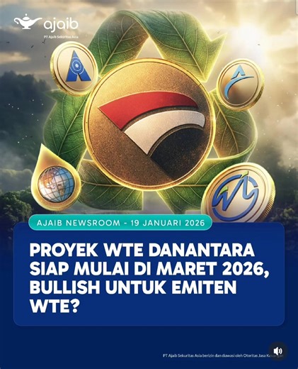 PROYEK WTE DANANTARA MULAI MARET 2026 #info #saham #bursaefekindonesia #tiktoknews #tiktokviral