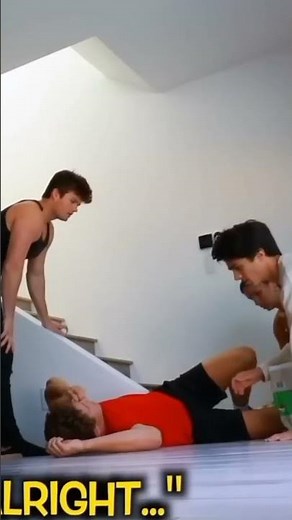 The moment Ben Azelart broke his leg while filming a video😬