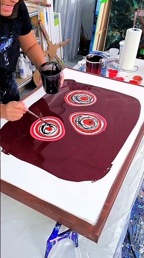 DRAMA with Dark Maroon - PERFECT! #shorts
