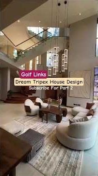 Dream Triplex Villa House Design Curated By DIGAMBAR GROUP| #triplexhouse #homedesign #architecture