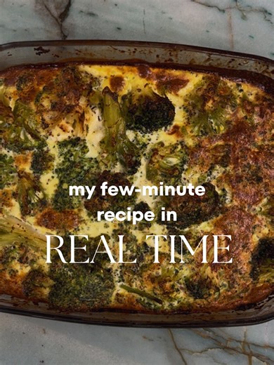 I’m an incredibly practical person, so I love an easy recipe. We’re talking two or three crucial ingredients, ~5 minutes and then cooking time. Here is my recipe in REAL time so you know it’s legit. (Quiche this time!) Check it out, and let me know if you make your own! #recipe #realtime #intuitiveeating #easyrecipe