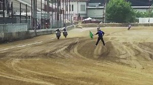 1.6K views · 3.3K reactions | Some clips from Indy Mile qualifying. If you like, give Thunder MultiMedia a like. They're the video gods of AMA Pro Flat Track. | Flat Track Live | Facebook