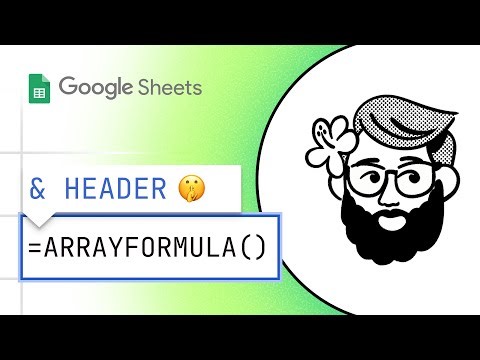Stop Copy/Pasting Formulas! Use ARRAYFORMULA in Google Sheets (Master this Function!)