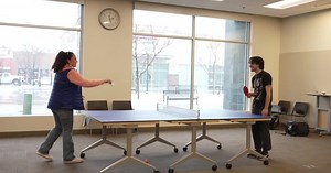 Pinging and ponging at the Nampa Public Library