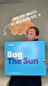 Owala Sun-Day Beach Tote | Unboxing, Setting Up + Impressions of Owala's Beach Bag! #beachgear