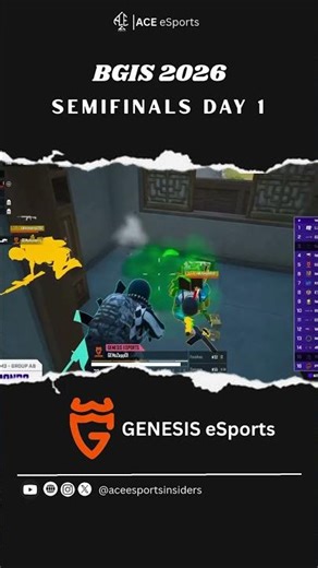 BGIS SEMIFINALS Day 1 Genesis esports