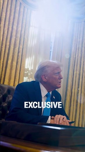 Trump sits down with ABC News for an exclusive Oval Office interview on his 100th day in office