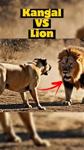 kangal VS lion