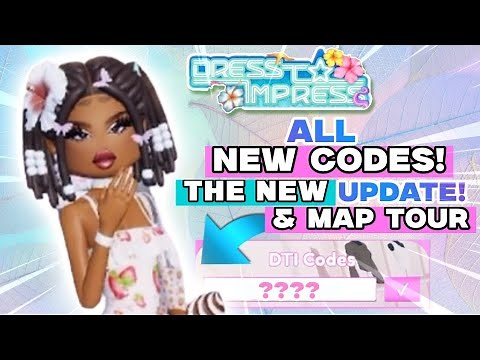 NEW DTI SUMMER UPDATE: ALL NEW CODES and MAP TOUR IN DTI July 2024! DRESS TO IMPRESS