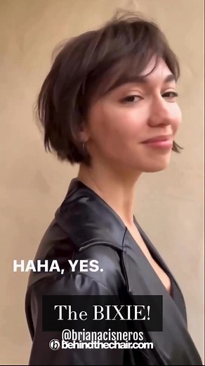 * Think: The effortless cool of a pixie with just enough length to tuck behind the ears like a bob... ⤵️⤵️⤵️ https://behindthechair.com/articles/the-bixie-3-cutting-techniques-to-master-the-look/ | BehindTheChair.com