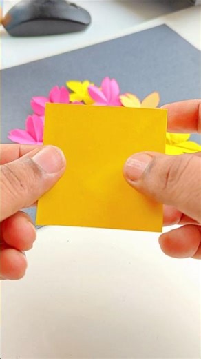 DIY Mini Paper Flowers in 1 Minute! 🌸✨