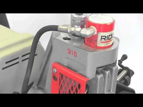 How To Use The RIDGID® 918-I Roll Groover