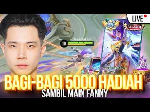 🔴 LIVE | EX TOP 1 GLOBAL FANNY REVIEW SKIN LEGEND + HANDCAM