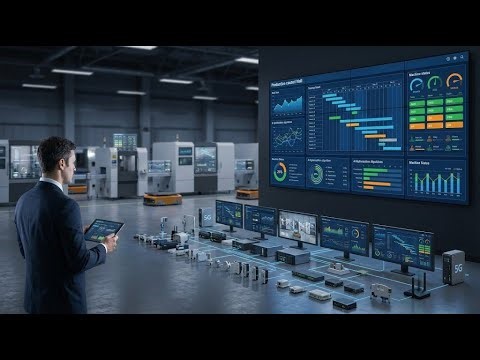 Smart Production Scheduling System | Complete Smart Manufacturing Process