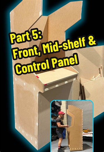 DIY Arcade Build: Front Panel and Control Section Installation