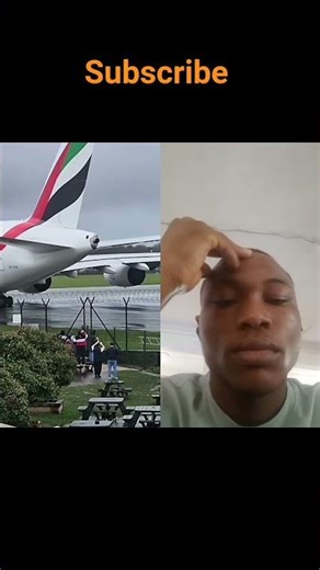 rainy day today as the A380 roars through the spray #follow #share #fyp