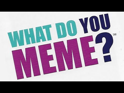 Let's Play What Do You Meme - A Board Game Play Through