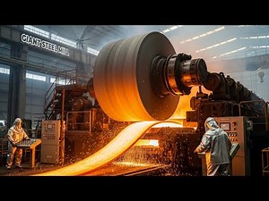 Inside the World’s GIANT and Truly MASSIVE Hot-Dip Galvanizing Line (Full Process)