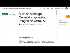Build an AI Image Generator app using Imagen on Vertex AI bb-ide-genai-002