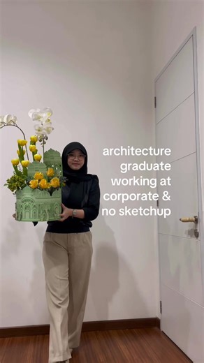 tapi kadang masih pake autocad si...