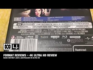 4K Ultra HD Review #42: Basic Instinct (2021) Australian 4K Ultra HD
