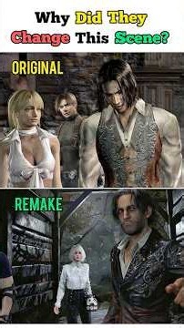 RE4 Original (2005) vs RE4 Remake (2023) | They Completely Changed This Scene #re4 #re4remake