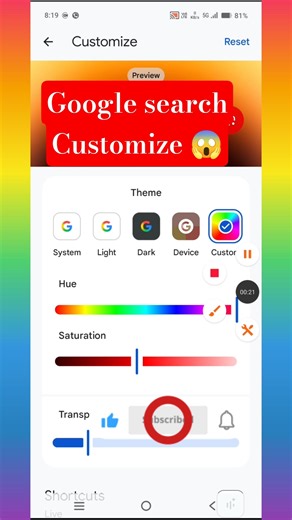customize your Google search|google search engine|google searche customize #google#trending#shorts