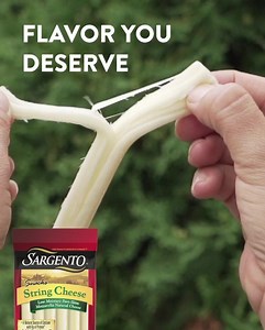 String. Cheese. 😀 😍 😋 | Sargento Cheese