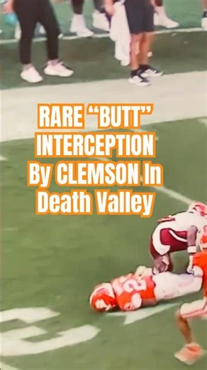 😱 Clemson’s RARE Butt Interception Flips Momentum vs Troy! 🍑🏈 | College Football 2025
